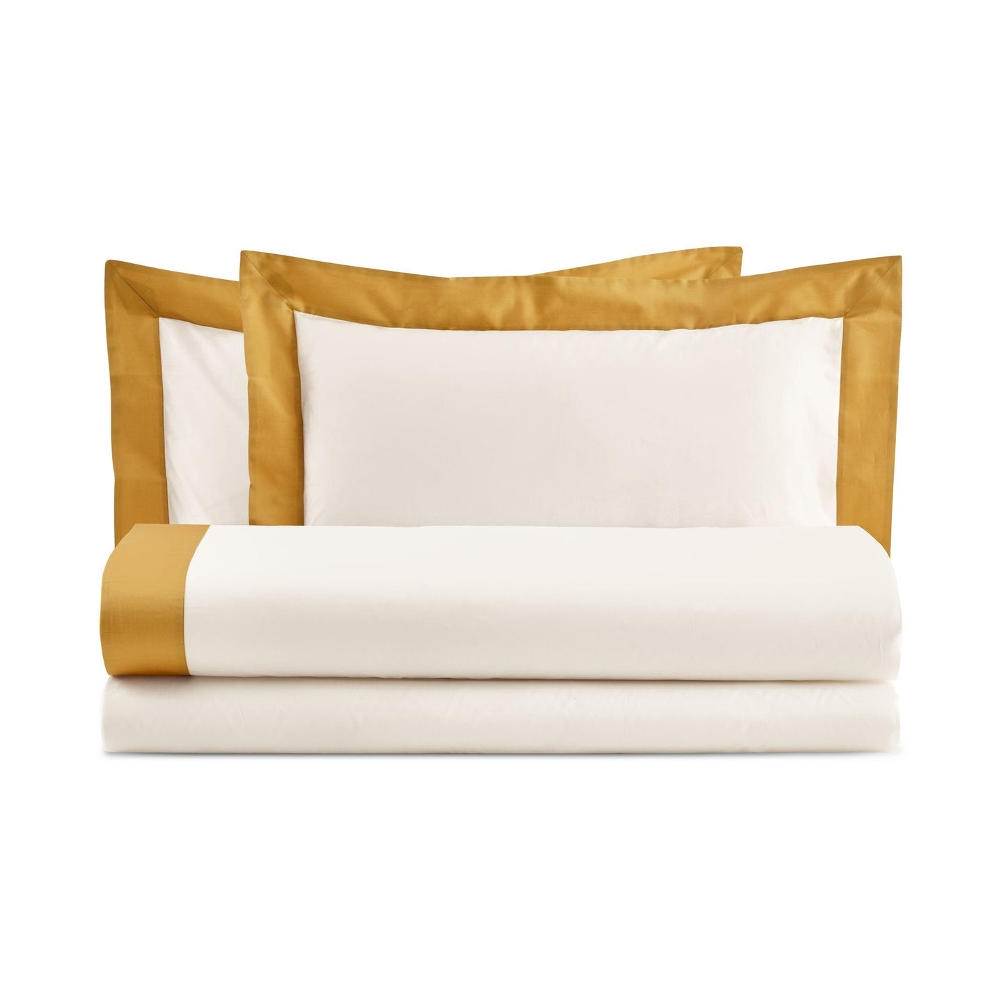 DIAMANTE COMPLETO LETTO COTONE CON BALZA DI RASO | Biancoperla