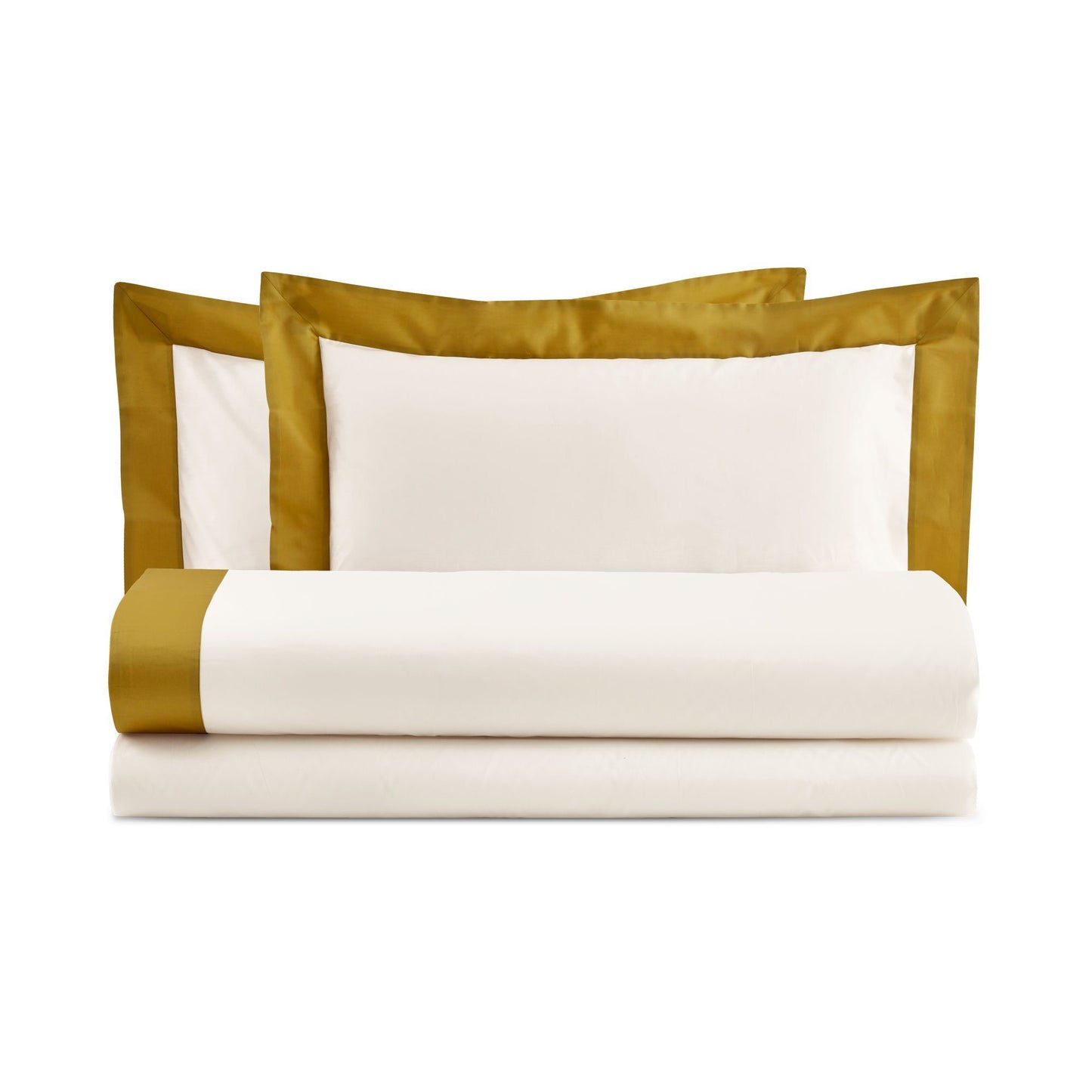 DIAMANTE COMPLETO LETTO COTONE CON BALZA DI RASO | Biancoperla