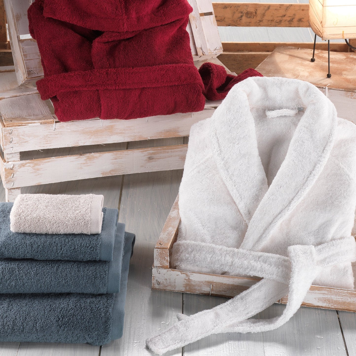 PERLA TELO DOCCIA SPUGNA | Biancoperla