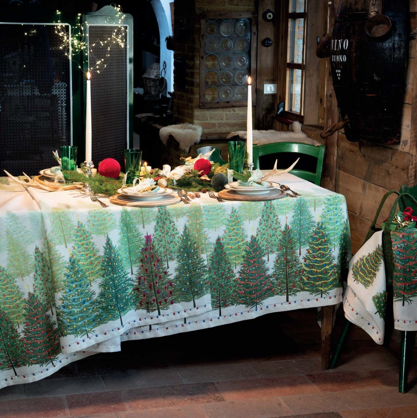 TOVAGLIA FAIRY TREES | Tessitura Toscana Telerie