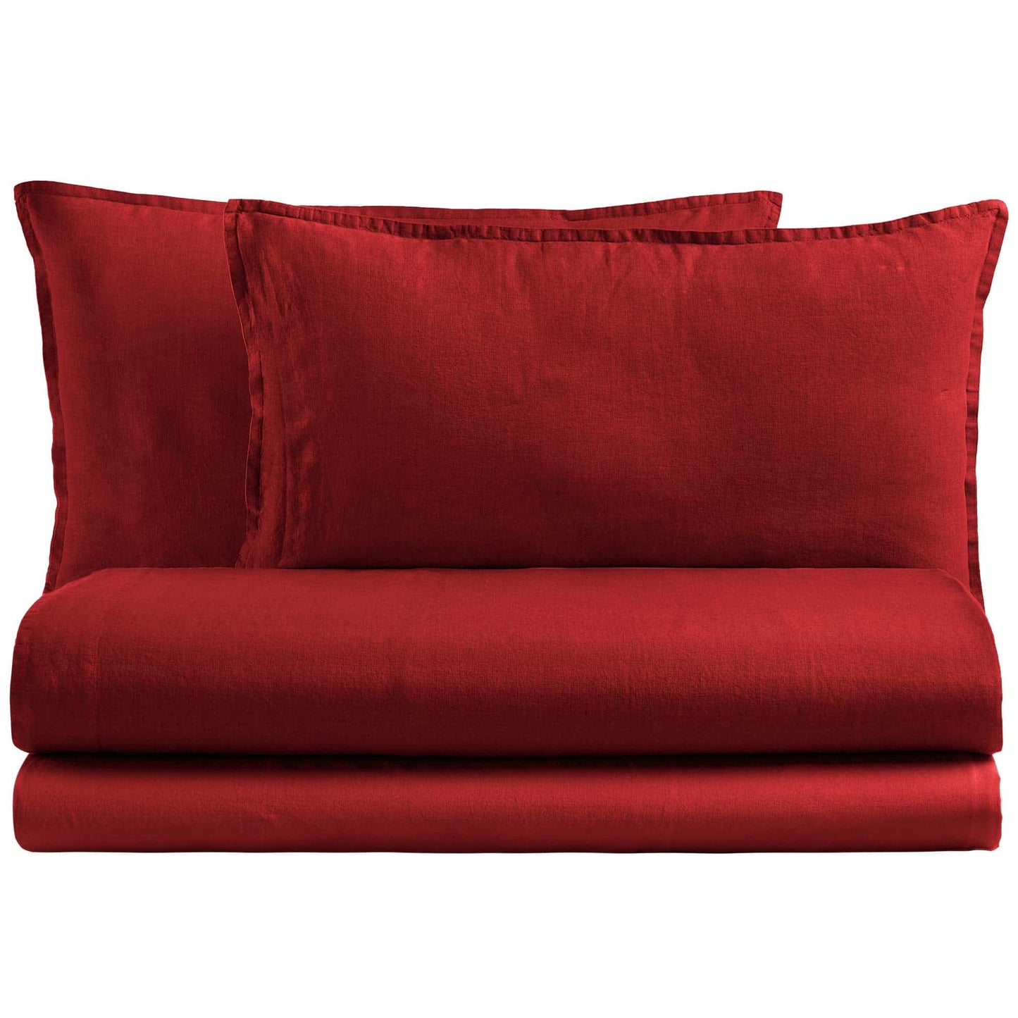 NIAGARA COMPLETO LETTO MATRIMONIALE IN PURO LINO | Biancoperla