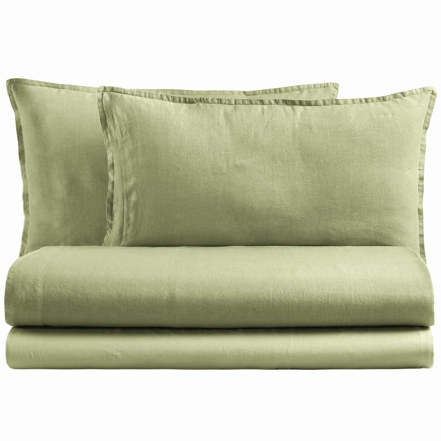 NIAGARA COMPLETO LETTO MATRIMONIALE IN PURO LINO | Biancoperla