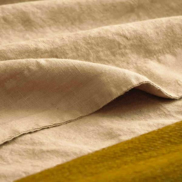 NIAGARA COMPLETO LETTO MATRIMONIALE IN PURO LINO | Biancoperla