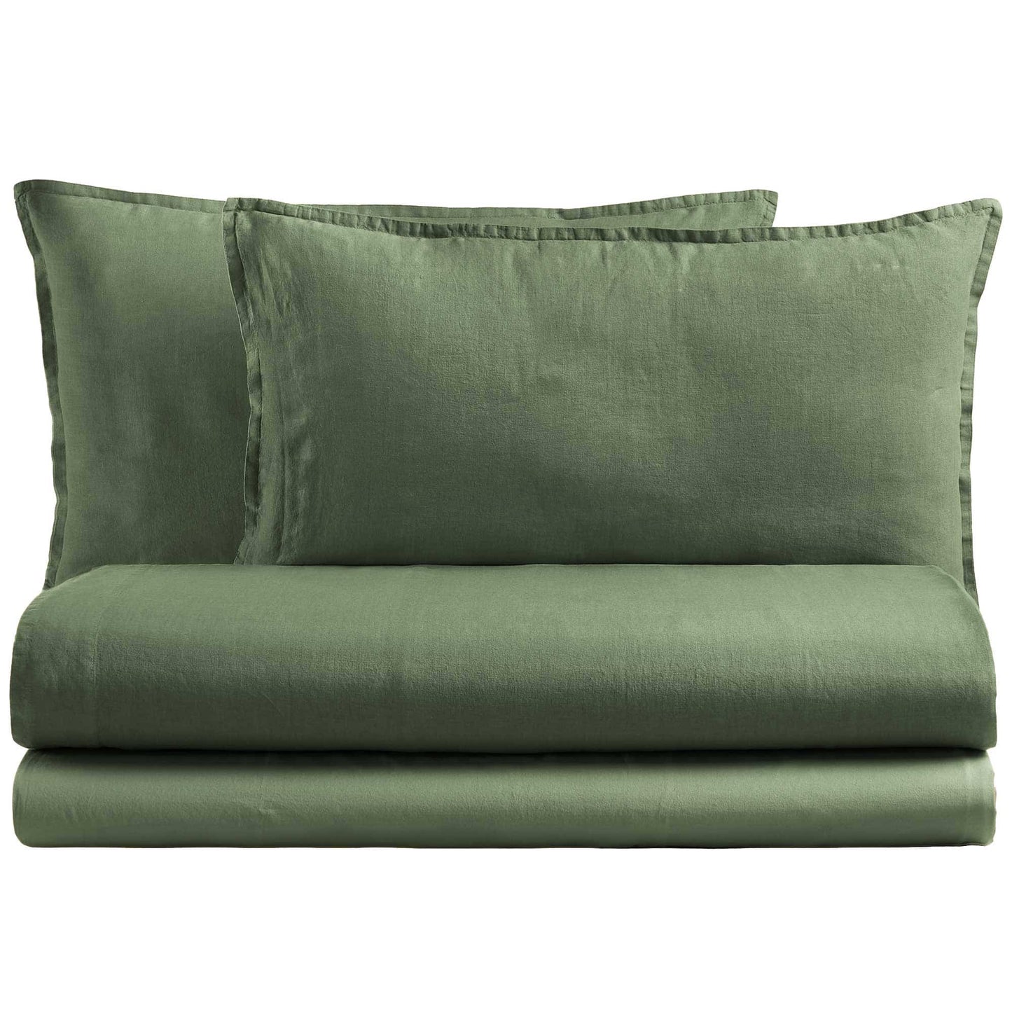 NIAGARA COMPLETO LETTO MATRIMONIALE IN PURO LINO | Biancoperla