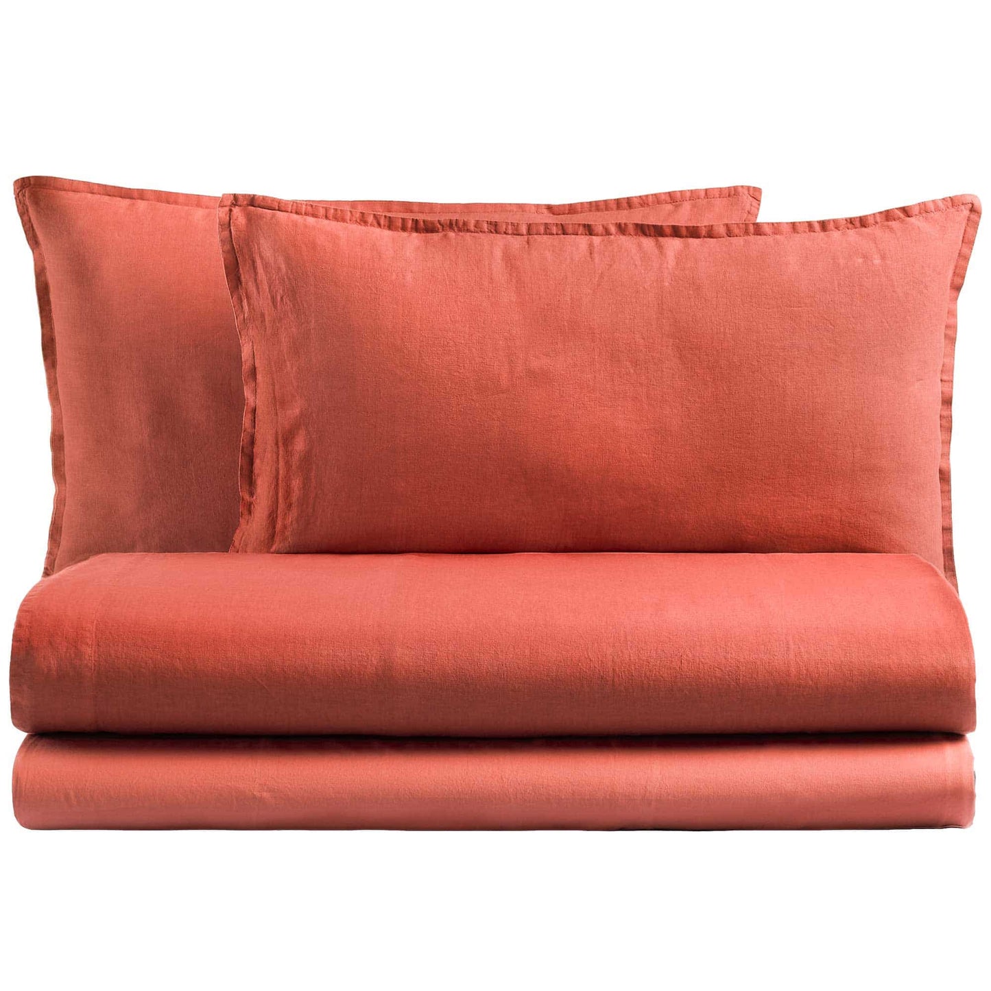 NIAGARA COMPLETO LETTO MATRIMONIALE IN PURO LINO | Biancoperla