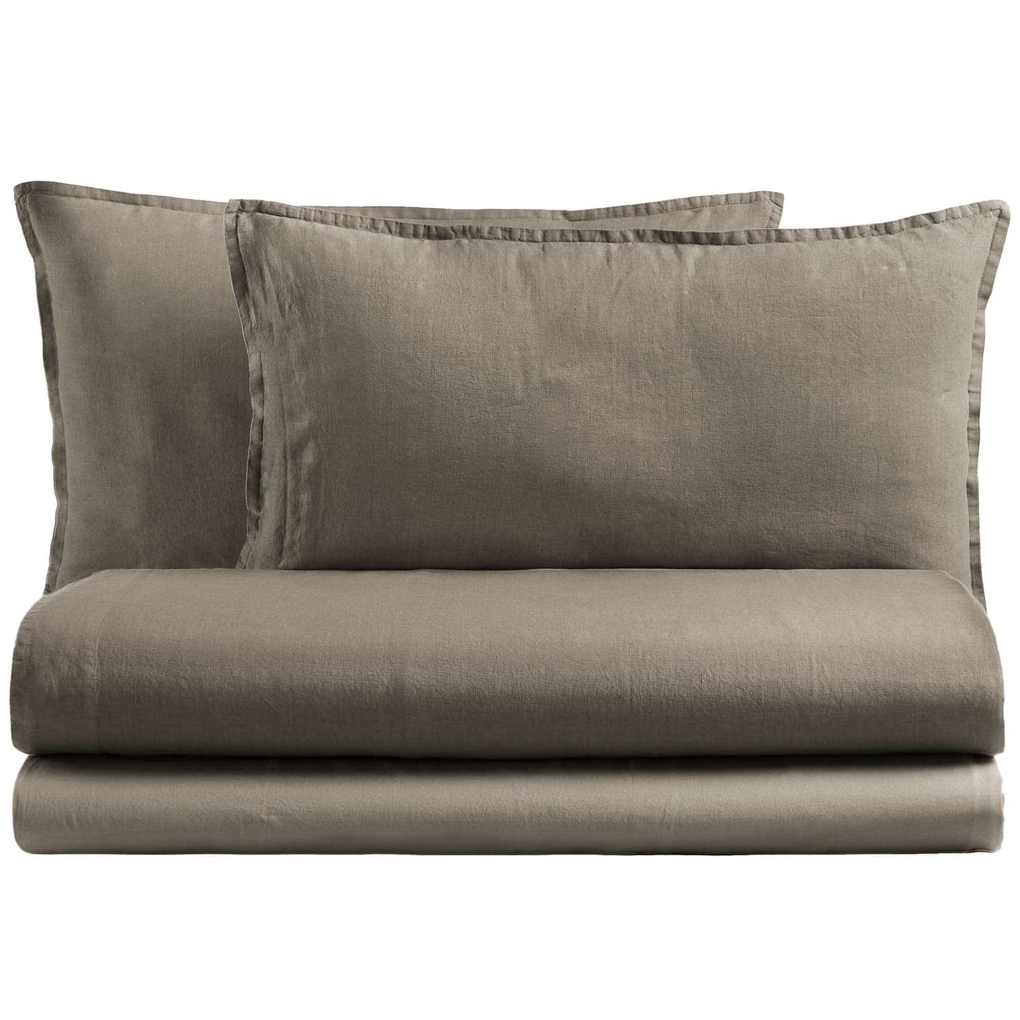 NIAGARA COMPLETO LETTO MATRIMONIALE IN PURO LINO | Biancoperla