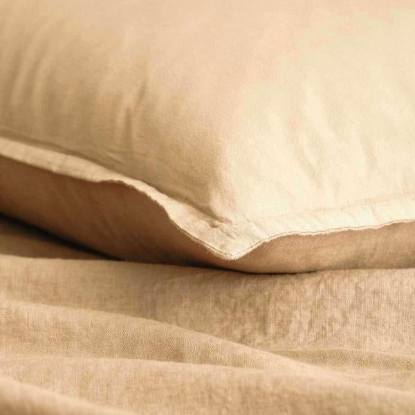 NIAGARA COMPLETO LETTO MATRIMONIALE IN PURO LINO | Biancoperla