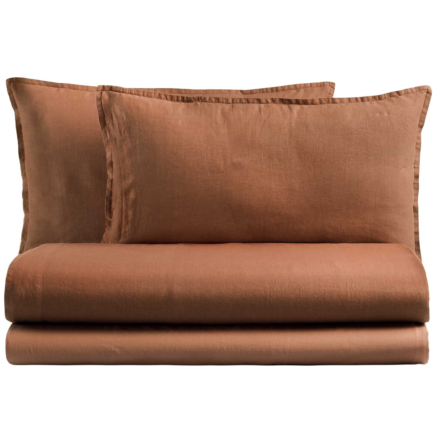 NIAGARA COMPLETO LETTO MATRIMONIALE IN PURO LINO | Biancoperla