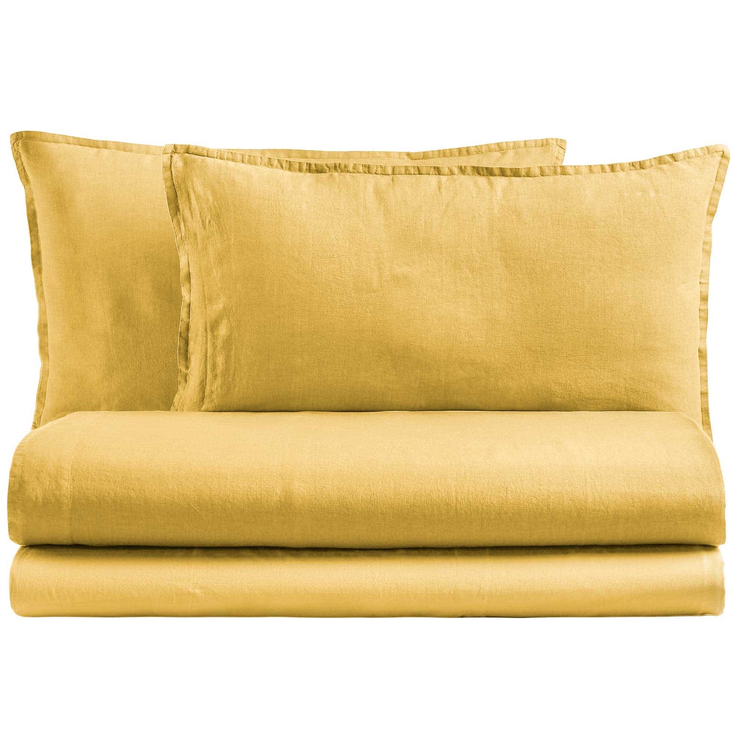 NIAGARA COMPLETO LETTO MATRIMONIALE IN PURO LINO | Biancoperla
